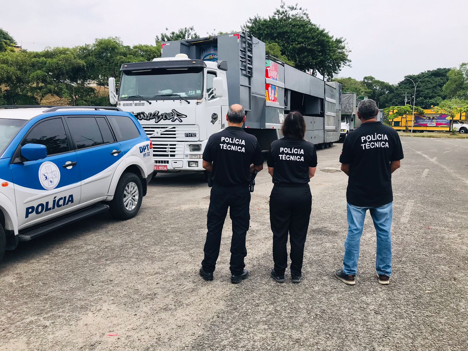 Departamento de Polícia Técnica inicia vistorias em trios elétricos do Furdunço e Carnaval