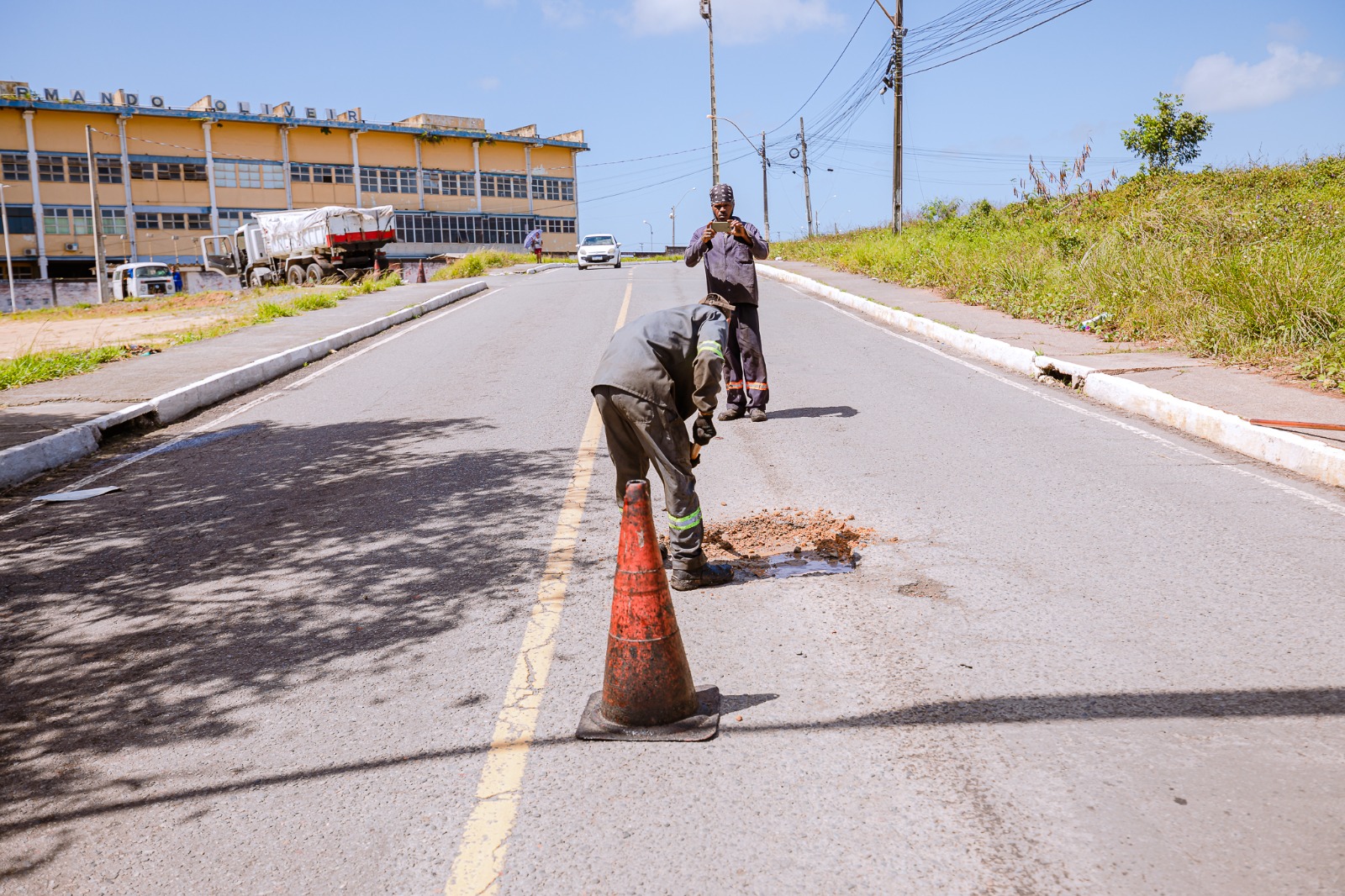 Operação tapa-buraco avança na região dos bairros Gleba B e Verdes Horizontes