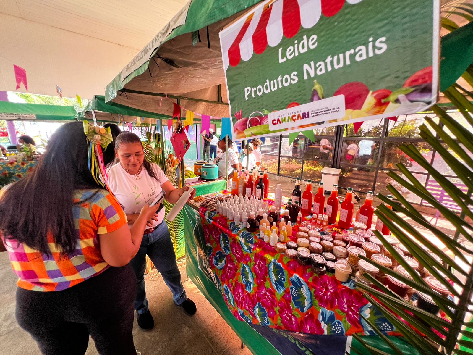 Em clima junino, Sedap promove primeira Feira Agroecológica da Casa do Trabalho